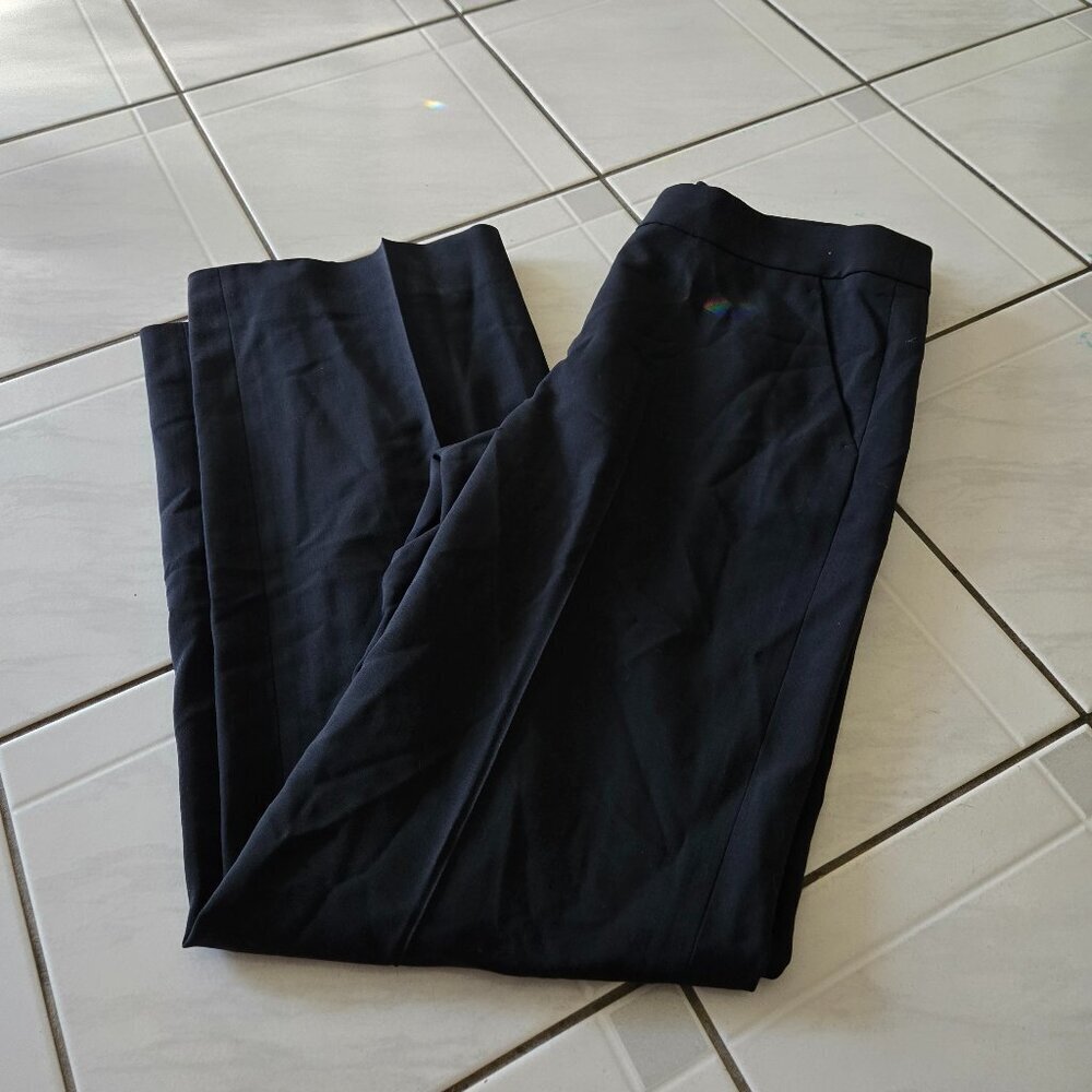 Armani Collezioni Black Dress Pants 4 - Picture 1 of 5